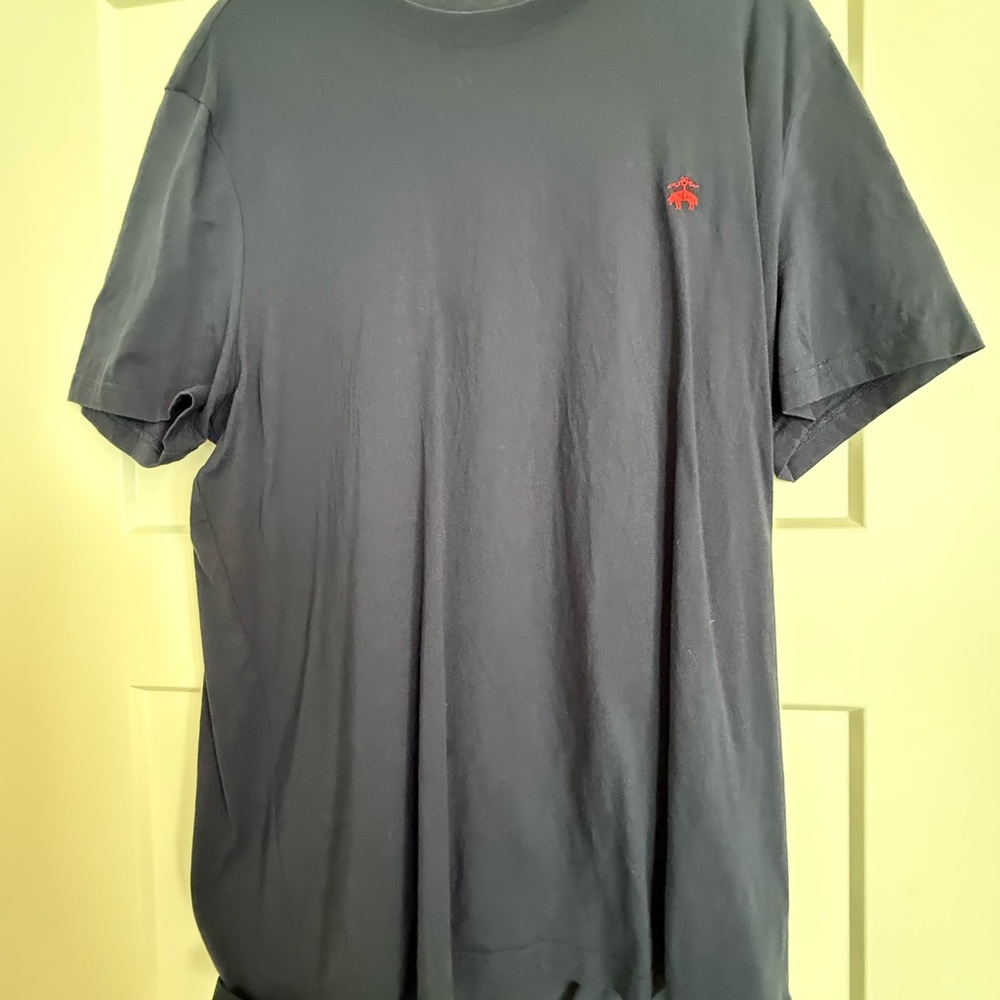 Brooks Brothers Dark Blue Tee with Red Logo